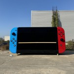 Food Kiosk Factory - Custom Stainless Steel Frame Street Food Cart 220V