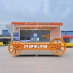 Commercial Dining Car Factory - Multifunctional Red Fried String Night Market