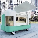 Beverage Display Supplier - Modern Juice Bar Mobile Pavilion Shopping