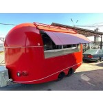 Food Trailer Supplier - European Standard Round Type Custom Truck