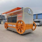 Commercial Dining Car Factory - Multifunctional Red Fried String Night Market