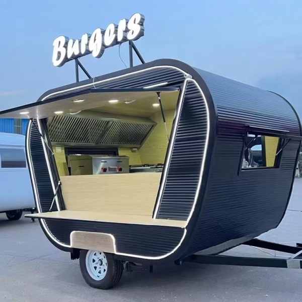 Mobile Food Truck Supplier - OEM Custom Concession Food Trailer Full Kitchen