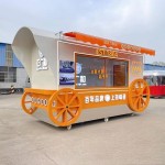 Commercial Dining Car Factory - Multifunctional Red Fried String Night Market