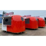 Food Trailer Supplier - European Standard Round Type Custom Truck
