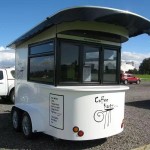 Electric Food Truck Supplier - Four Wheel Ice Cream Hot Dog Coffee Pavilion