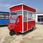 Mobile Food Trailer Factory - Custom Electric Three Wheel Outdoor Leisure