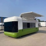 Mobile Kitchen Manufacturer - Hot Dog Coffee Kiosk Fully Equipped