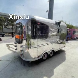 Food Truck Manufacturer - Custom Pizza Barbecue Mobile Kitchen Trailer