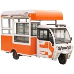 Mobile Dining Car Factory - Small Custom Electric Three Wheel Snack Car