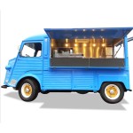 Mobile Food Truck Factory - Steaming Galvanized Trailer Full Kitchen