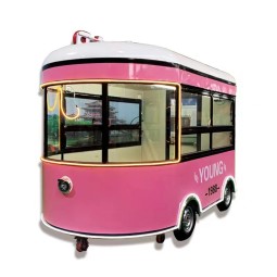 Electric Food Truck Supplier - Four Wheel Ice Cream Hot Dog Coffee Pavilion