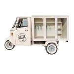 Motorcycle Food Truck Manufacturer - Retro Tuk Tuk New Energy Dining Car