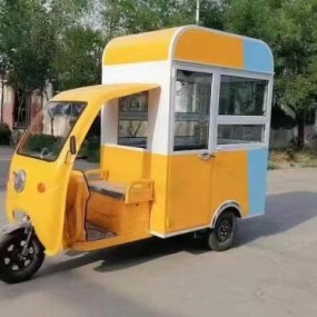 Snack Cart Manufacturer - Multifunctional Milk Tea Fried String Breakfast