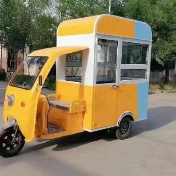 Snack Cart Manufacturer - Multifunctional Milk Tea Fried String Breakfast