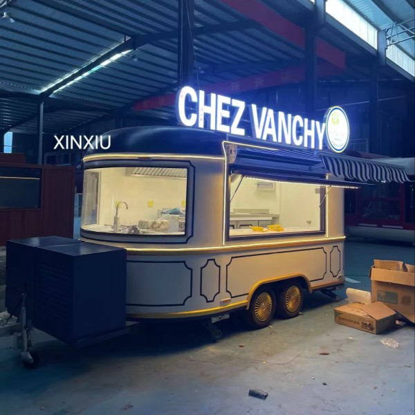 Mobile Food Truck Factory - UK Export Hot Dogs Ice Cream Vending Kiosks