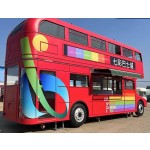 Mobile Kitchen Supplier - Custom Double Decker Ice Cream Sales Truck