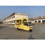 Mobile Dining Car Supplier - Electric 3 Wheel Coffee Motorcycle Cart