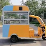 Snack Cart Manufacturer - Multifunctional Milk Tea Fried String Breakfast