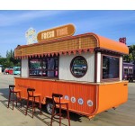 Insulation Truck Manufacturer - Coffee Food Street Mobile Kitchen Complete