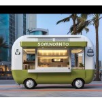 Food Trailer Supplier - Stainless Steel Kiosk Cart Catering Mobile