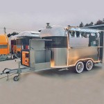 Coffee Trailer Manufacturer - Custom BBQ Fast Food Full Kitchen Restaurant