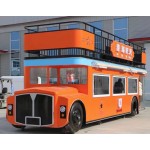 Double Decker Bus Factory - Commercial Dining Bus Street Food Truck