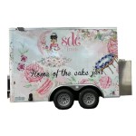 Food Truck Factory - Small Hamburger Hot Dog Stage Trailer