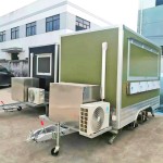 Mobile Food Truck Factory - 13foot Commercial Licensed Fast Food Trailer