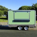 Commercial Food Vehicle Supplier - 16foot Licensed Street Pusher Trailer