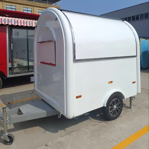 Mobile Trailer Factory - Mini Snacks Vending Travel Half Trolley Kitchen