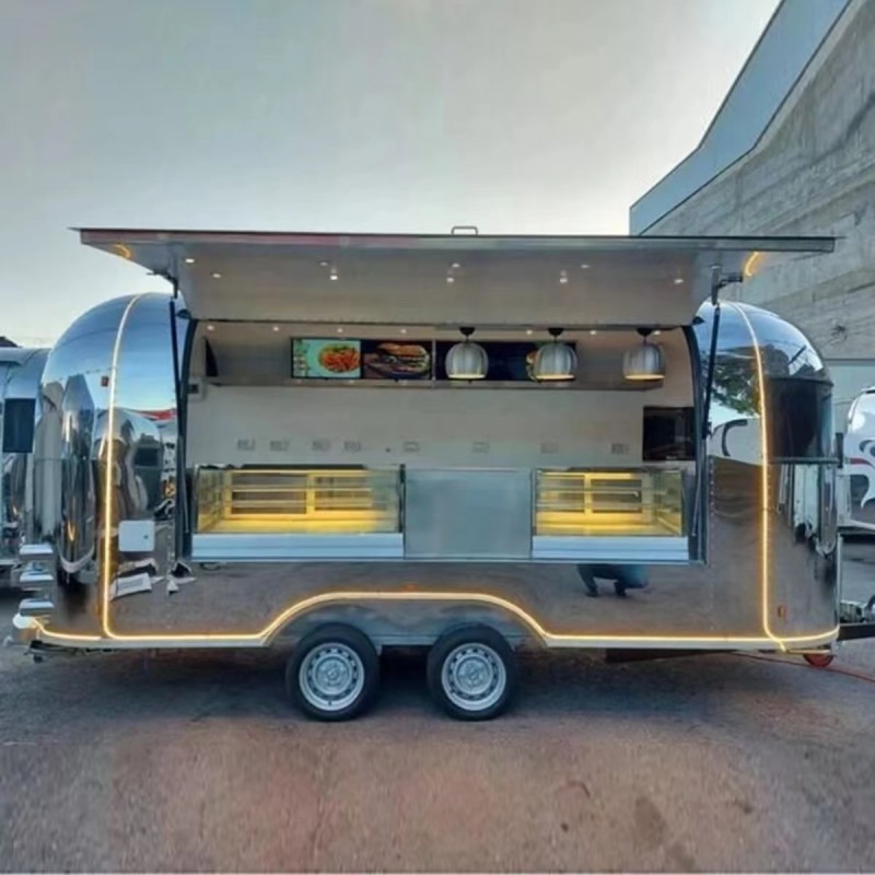 Food Truck Factory - European Standard Airflow Stainless Steel Camper