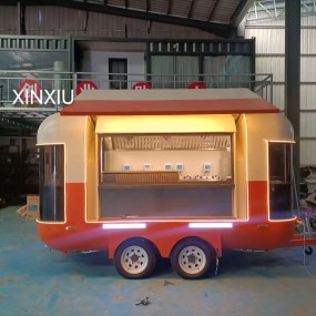 Barbecue Food Truck Manufacturer - Licensed Fully Equipped Kitchen Trailer