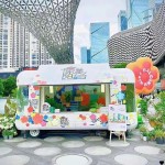 Mobile Kitchen Manufacturer - Pink Hot Dog Stand Grill Fryer Trailer