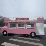 Food Van Factory - Double Decker Coffee Ice Cream Juice Bar Trailer