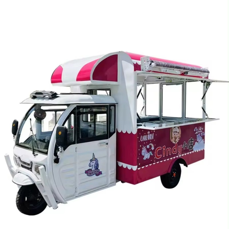 Food Truck Manufacturer - Best Selling Three Wheeled Electric Dining Truck