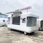 Mobile Kitchen Manufacturer - Hot Dog Coffee Kiosk Fully Equipped