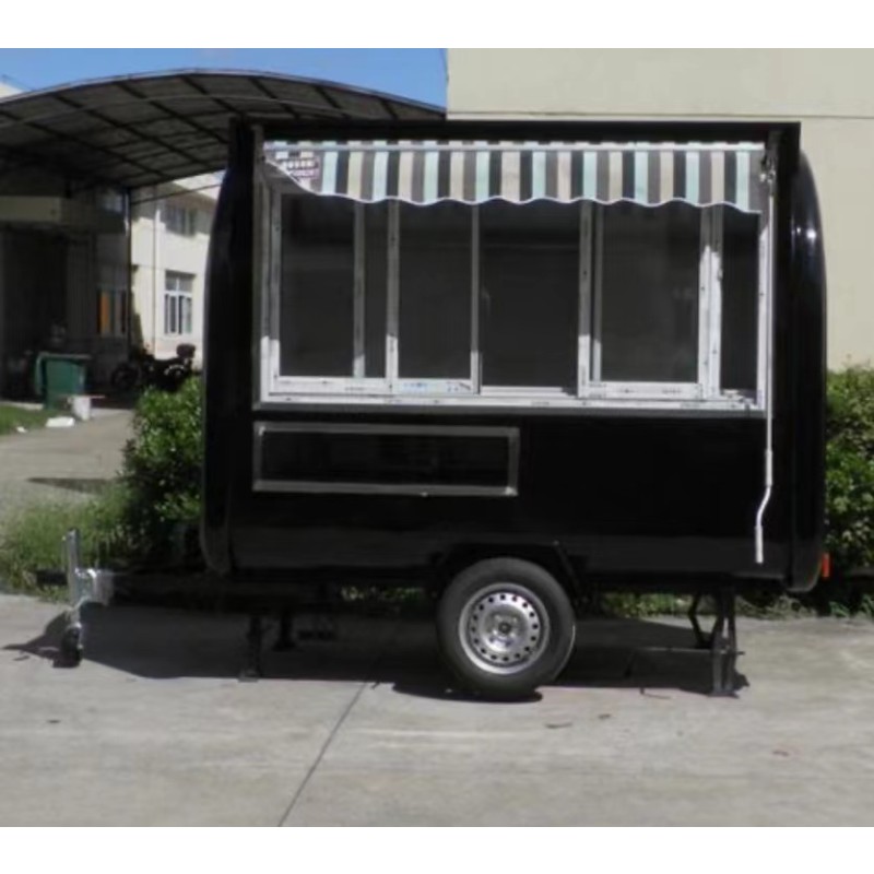 Food Cart Factory - Stainless Steel Street Shop Snack Drinks Trailer