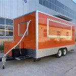 Commercial Food Vehicle Supplier - 16foot Licensed Street Pusher Trailer