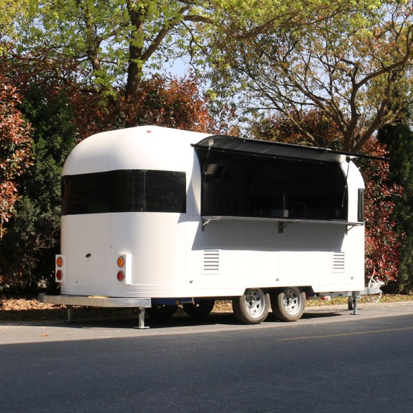 Food Trailer Supplier - Stainless Steel Kiosk Cart Catering Mobile Truck