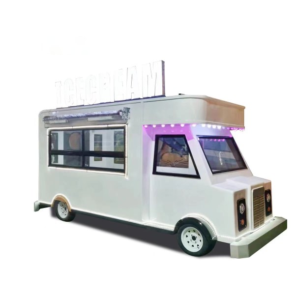 Food Trailer Supplier - Custom European Ice Cream Truck Kitchen Equipment
