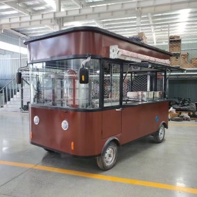 Food Truck Manufacturer - Custom Modern Outdoor Fast Food Kiosk
