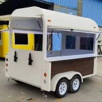 Food Trailer Manufacturer - Versatile Burger Sandwich Salad Layout