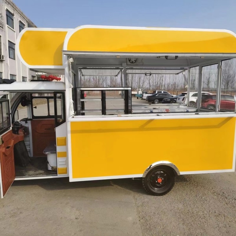 Electric Food Truck Supplier - Multi Functional Tricycle Full Kitchen