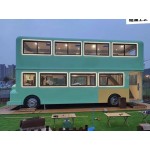 Double Decker Bus Factory - Wholesale Handicraft Food Truck Decoration