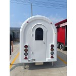 Mobile Trailer Factory - Mini Snacks Vending Travel Half Trolley Kitchen