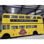 Food Truck Manufacturer - Double Decker Coffee Bus BBQ Grill