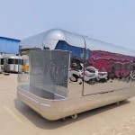 Food Trailer Supplier - Stainless Steel Mall Fast Food Truck Kiosk
