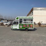 Food Kiosk Manufacturer - Multi Function Electric Three Wheels Snack Truck