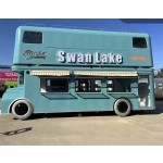 Food Truck Manufacturer - Double Decker Pizza Bus Full Kitchen