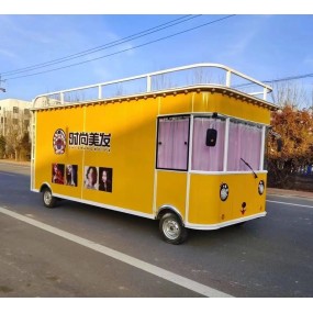 Electric Food Truck Supplier - Driveable Food Clothing Hair Clipper Truck